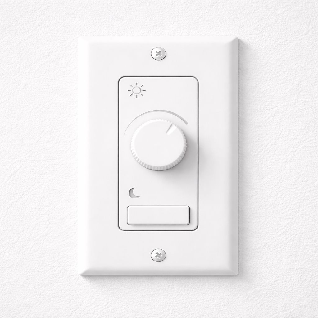 Wall dimmer switch